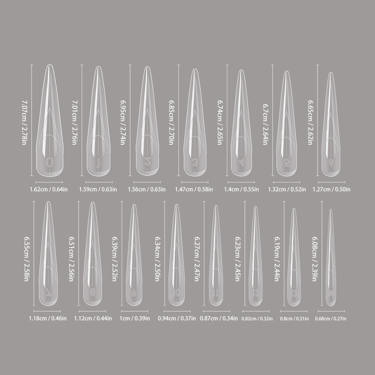 Yasterd New Butterfly Dual Nail Forms