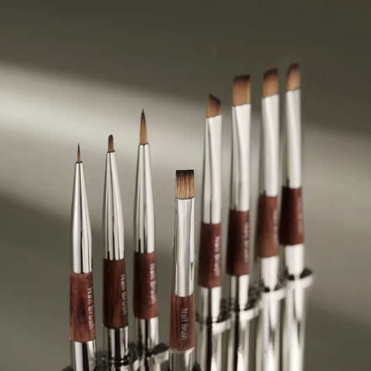 Yasterd 13Pcs Professional Nail Art Brush Set