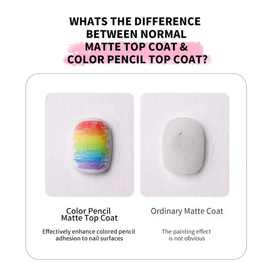 Yasterd 12Pcs Colored Nail Pencil Graffiti Drawing