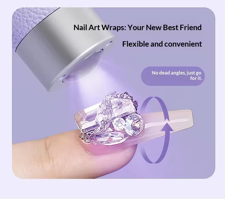 Yasterd AI UV Light Nail Lamp-Purple