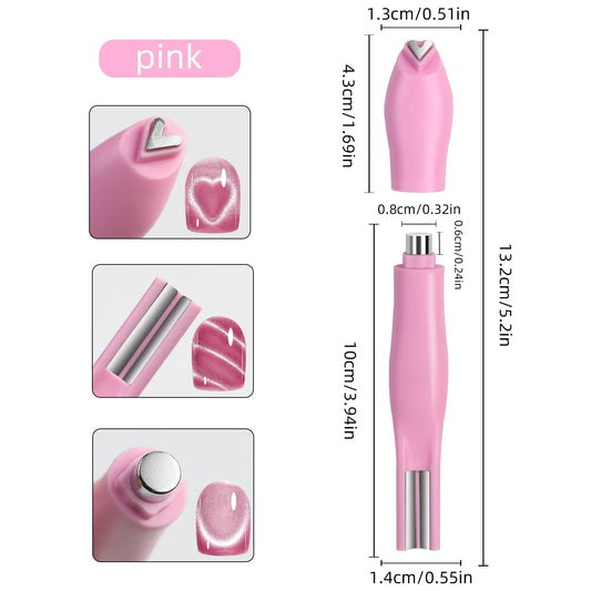 Yasterd 3-In-1 Heart Shape Magnetic Pen