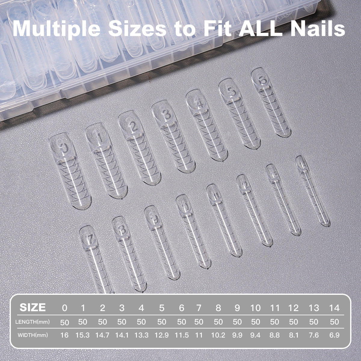 Yasterd 3D French Dual Nail Forms