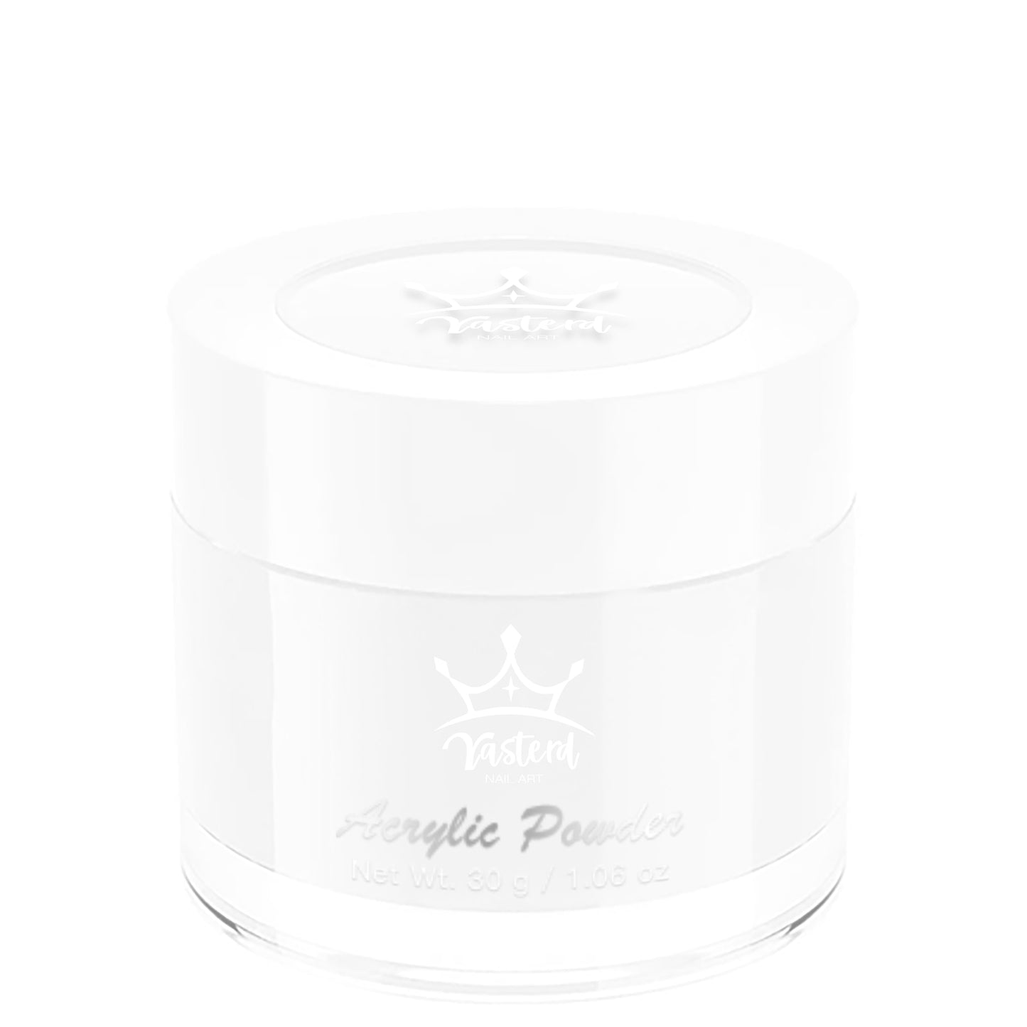 Yasterd Acrylic Nail Powder – Milky White | Soft Blush Collection | 30 g / 1.06 oz