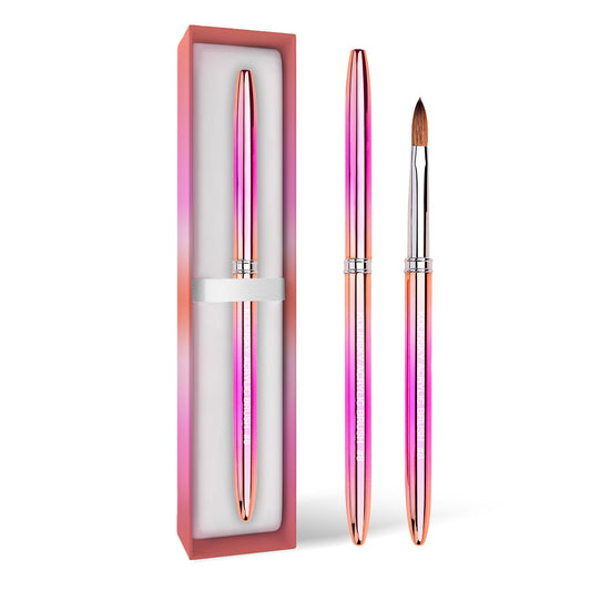 Yasterd Premium Quality Metal Handle Kolinsky Acrylic Nail Brush