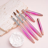 Load image into Gallery viewer, Yasterd Premium Quality Metal Handle Kolinsky Acrylic Nail Brush