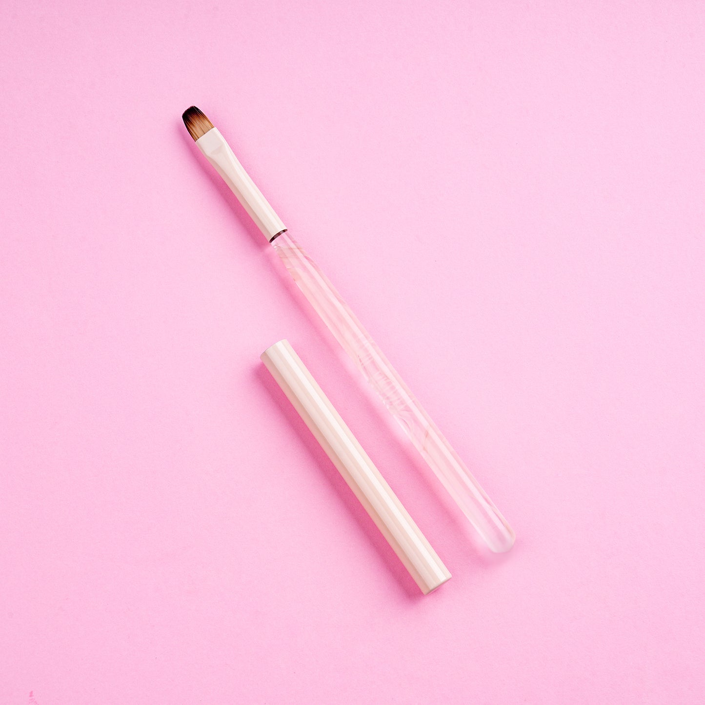 Yasterd 6Pcs Sakura Pink Nail Art Brush Painting Set