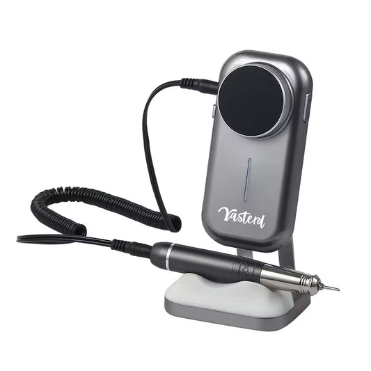 Yasterd Rechargeable Nail Drill Coreless 40000rpm-Gray