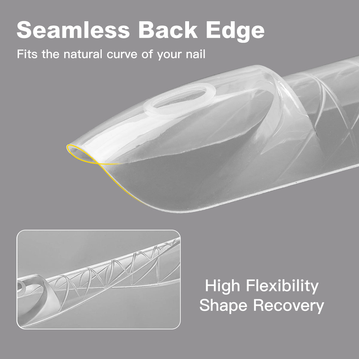 Yasterd 3D French Dual Nail Forms