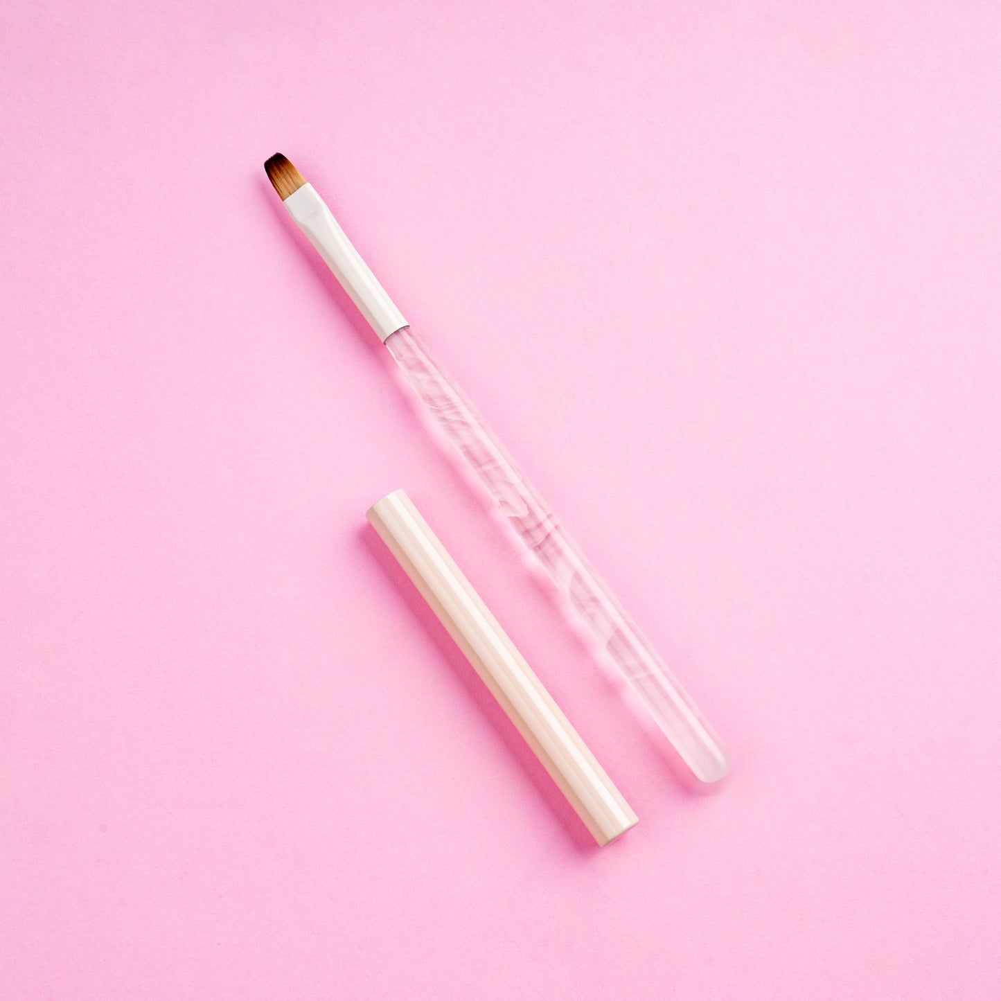 Yasterd 6Pcs Sakura Pink Nail Art Brush Painting Set