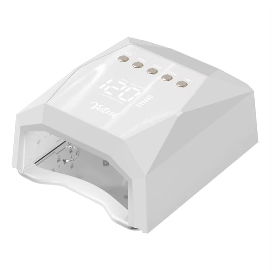 Yasterd Cordless UV LED Nail Lamp with Smart Motion Sensor-White