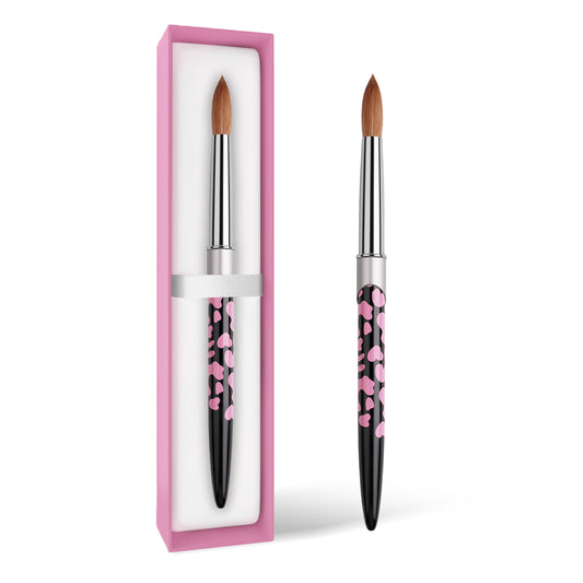 Yasterd Premium Quality Metal Handle Kolinsky Acrylic Nail Brush