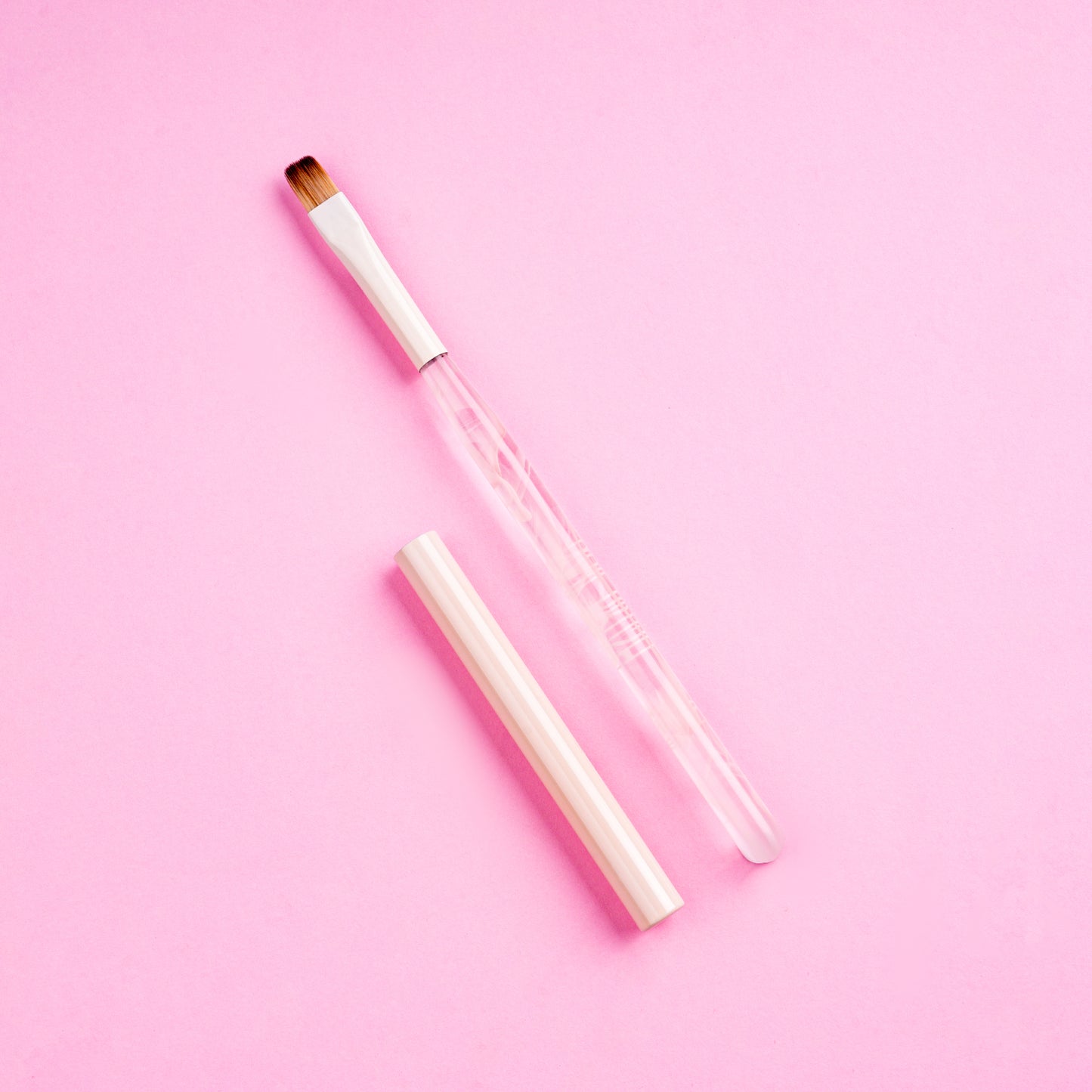 Yasterd 6Pcs Sakura Pink Nail Art Brush Painting Set