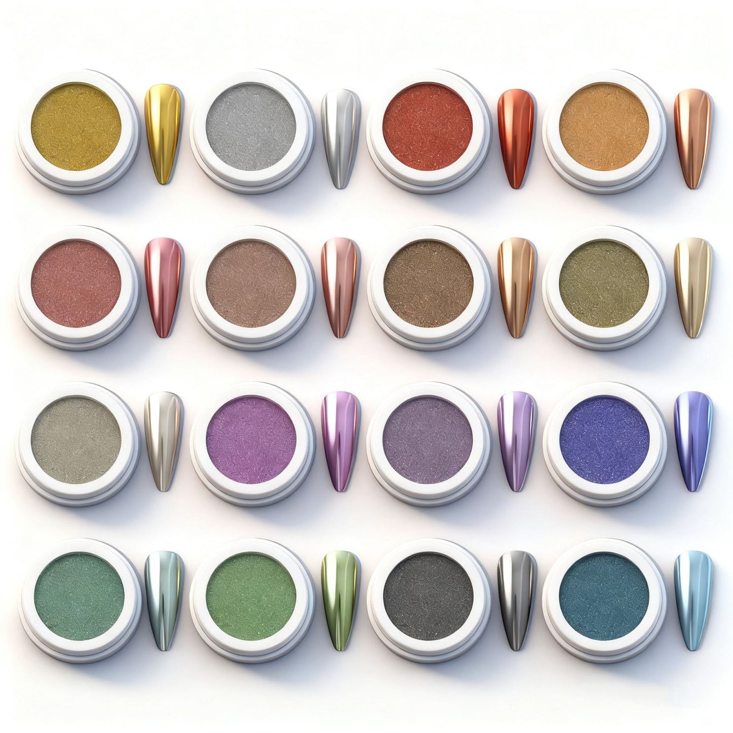 Yasterd Nail Chrome Mirror Powder T-07