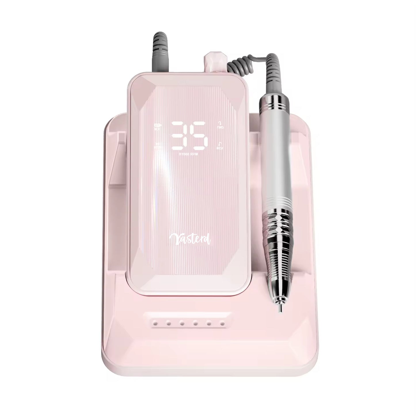 Yasterd Rechargeable Nail Drill Brushless 35000rpm-Pink