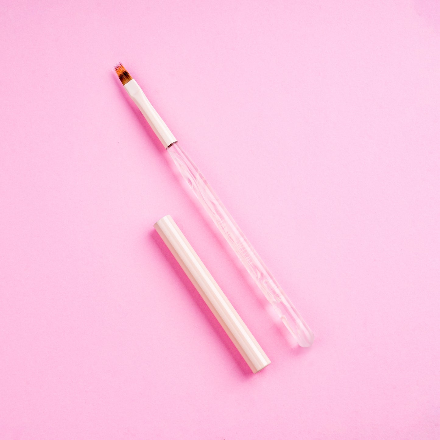 Yasterd 6Pcs Sakura Pink Nail Art Brush Painting Set