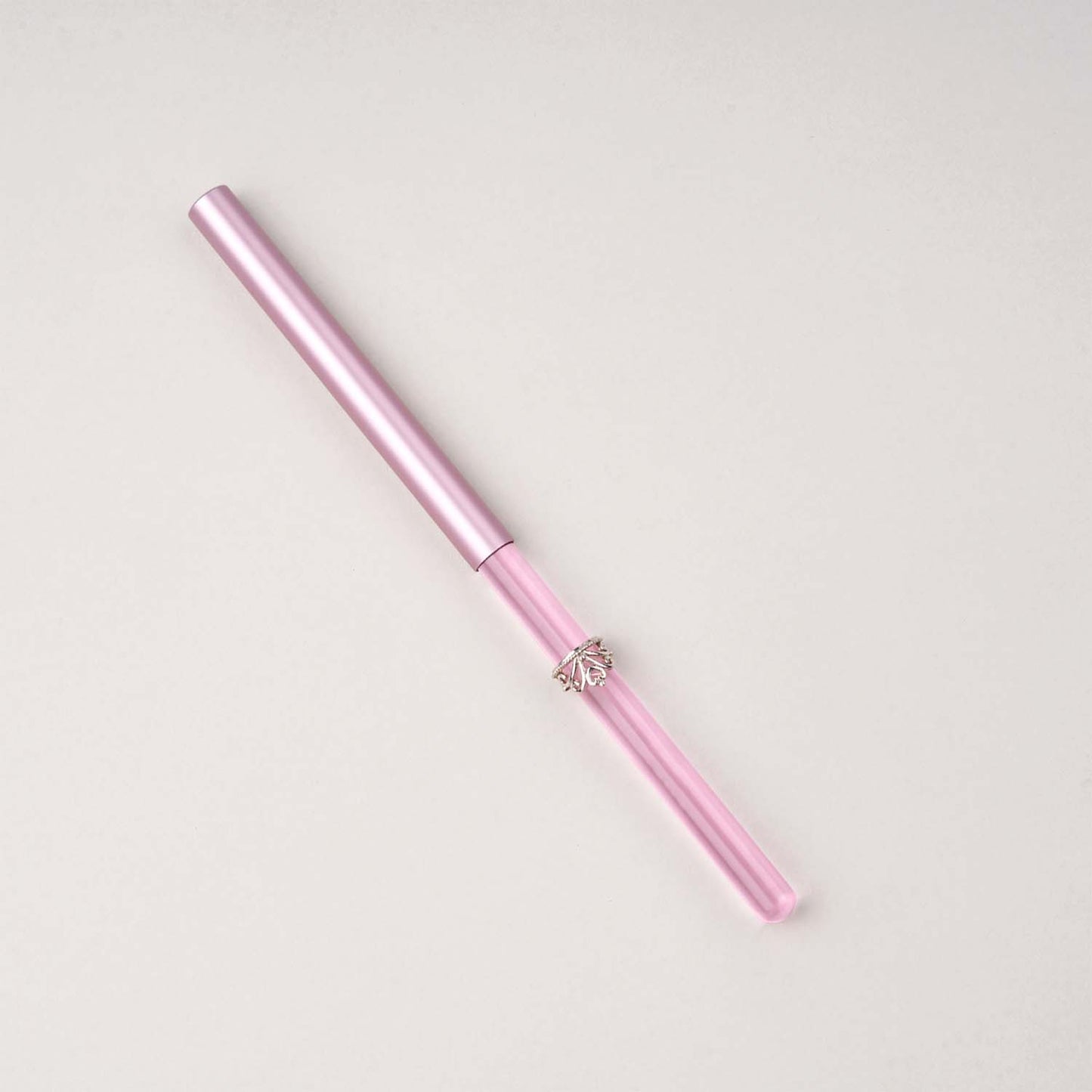 Yasterd Premium Quality 5Pcs Pink Tiara Gel Nail Brush Set