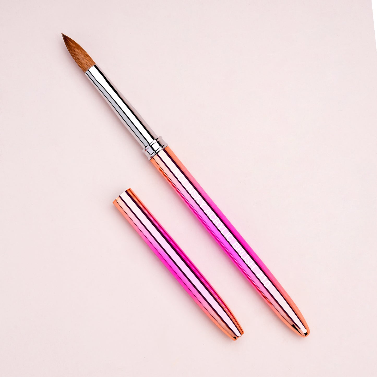 Yasterd Premium Quality Metal Handle Kolinsky Acrylic Nail Brush