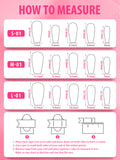 Load image into Gallery viewer, 10pcs SIZE M Craft Press On Nails, Pink Cute Style Fashion Fake Nails For Women And Girls