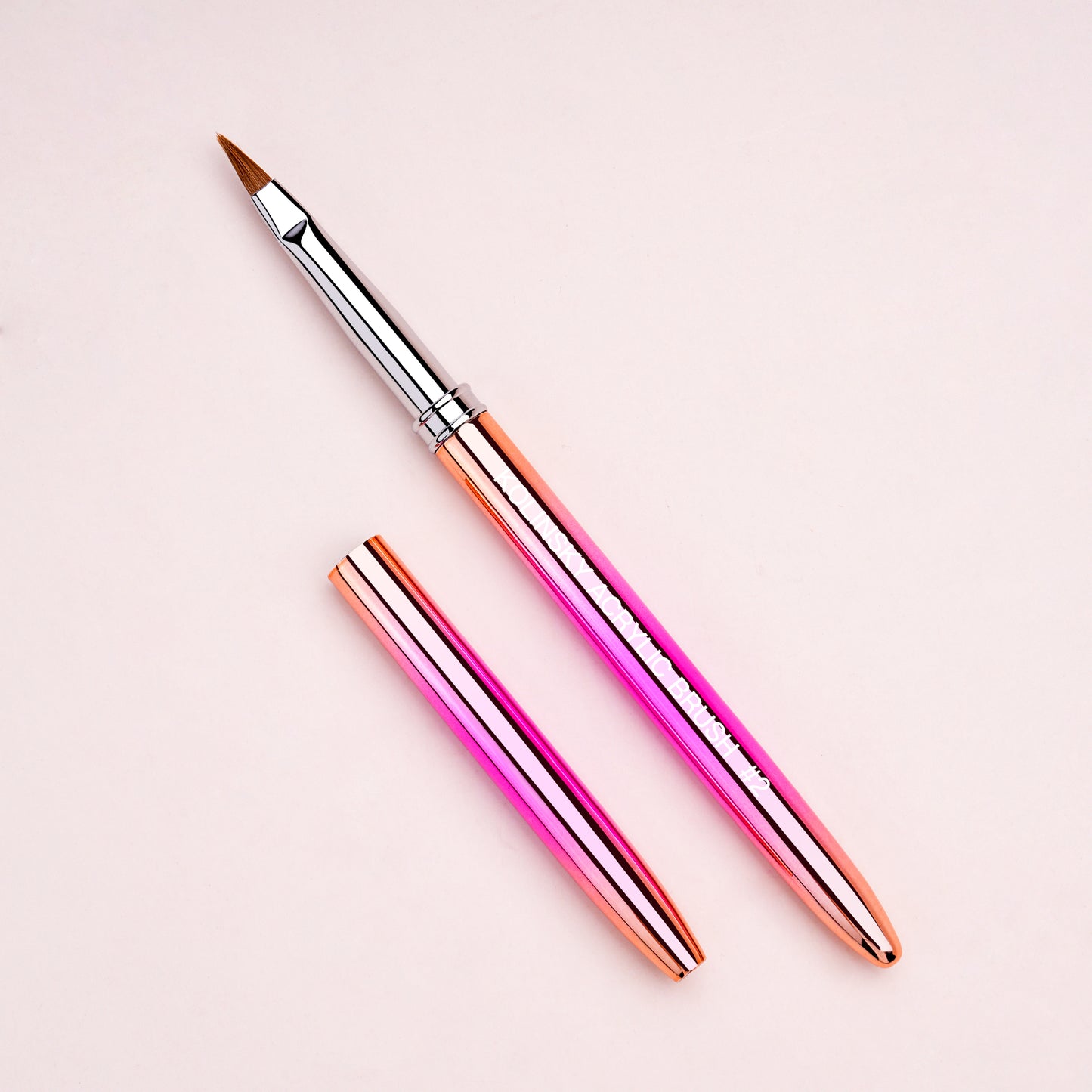 Yasterd Premium Quality Metal Handle Kolinsky Acrylic Nail Brush