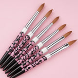 Load image into Gallery viewer, Yasterd Premium Quality Metal Handle Kolinsky Acrylic Nail Brush