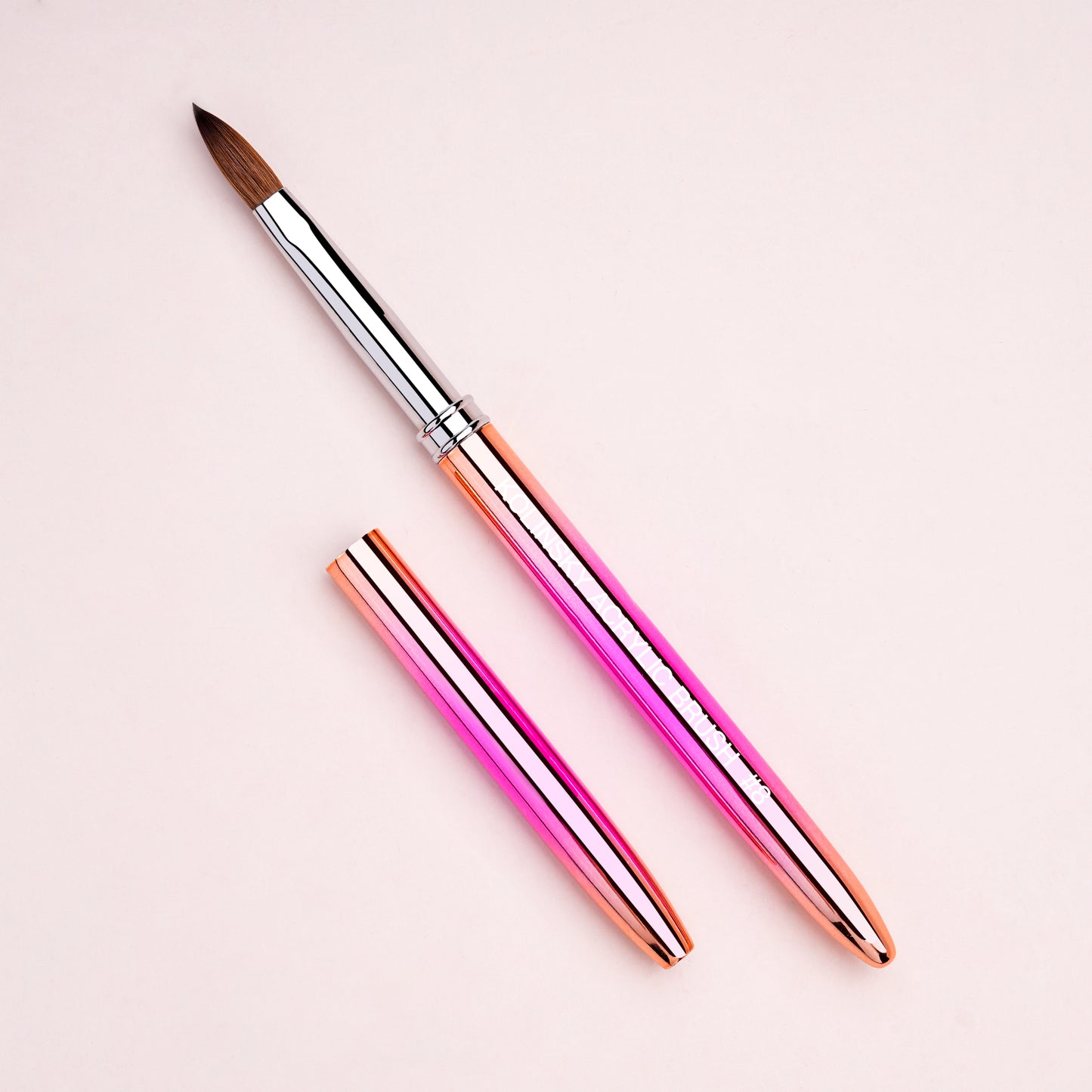 Yasterd Premium Quality Metal Handle Kolinsky Acrylic Nail Brush