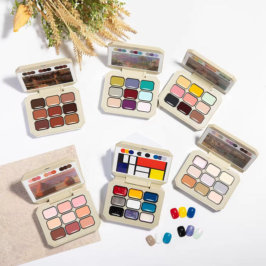 Yasterd Nail Patting Gel Palette 9 Colors