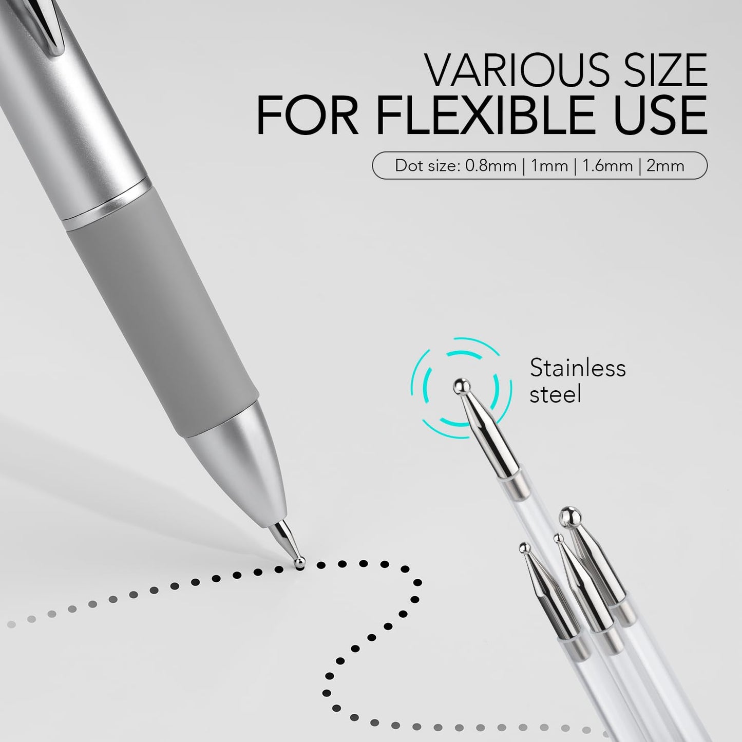 Yasterd 5-In-1 Nail Dotting Pen