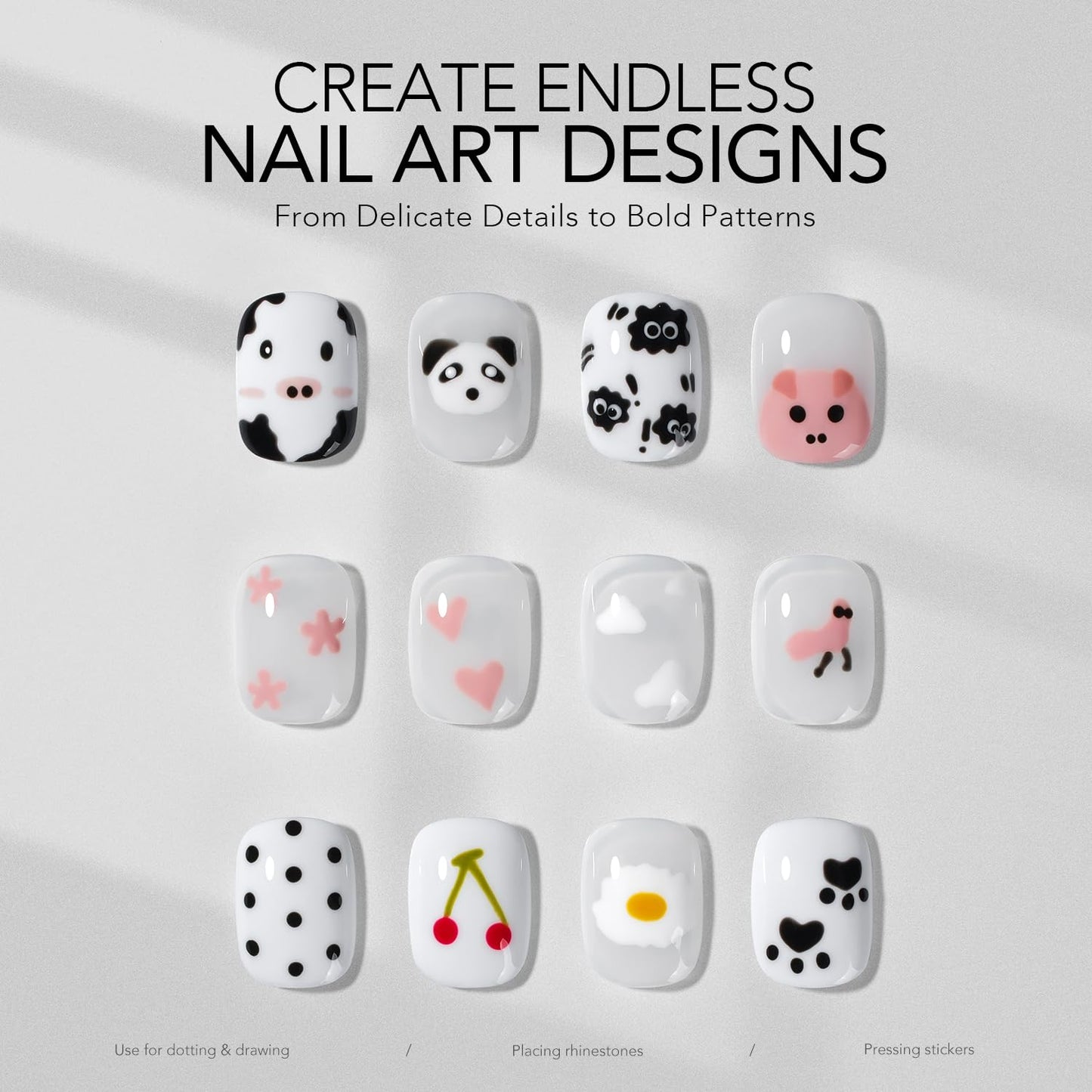 Yasterd 5-In-1 Nail Dotting Pen