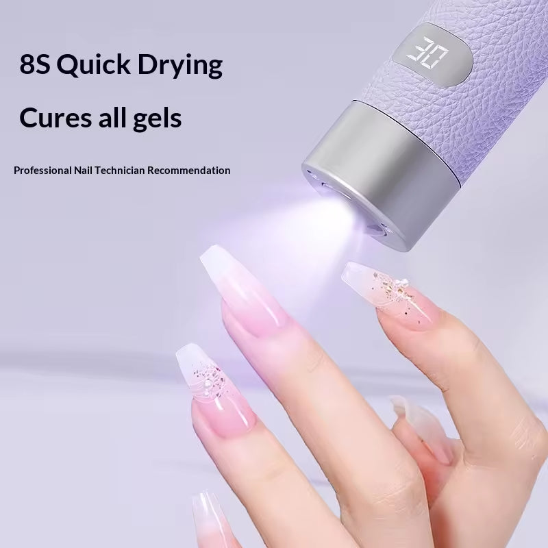 Yasterd AI UV Light Nail Lamp-Purple