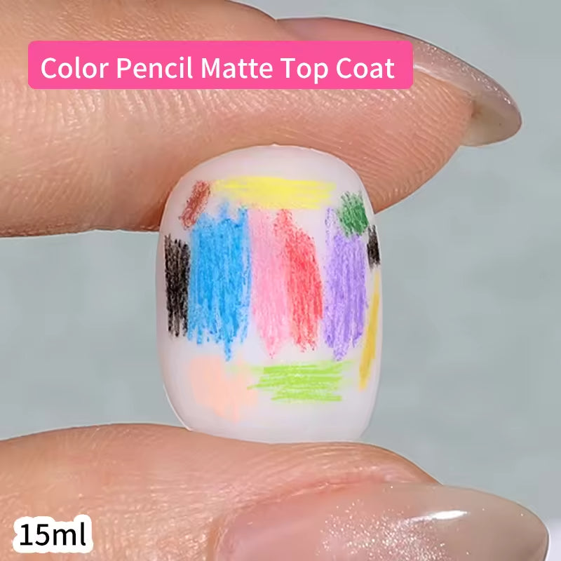 Yasterd 12Pcs Colored Nail Pencil Graffiti Drawing