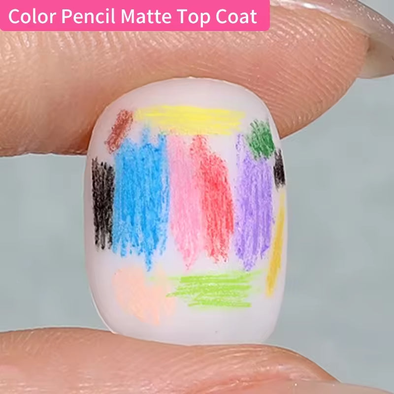 Yasterd 12Pcs Colored Nail Pencil Graffiti Drawing