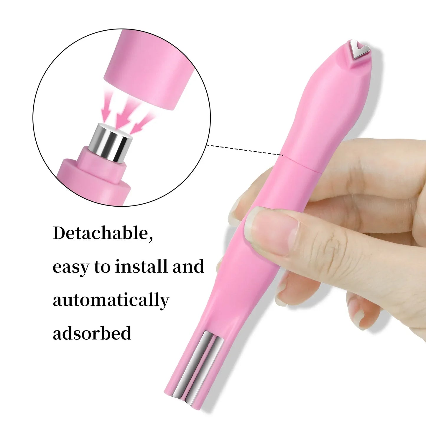 Yasterd 3-In-1  Heart Shape Magnetic Pen