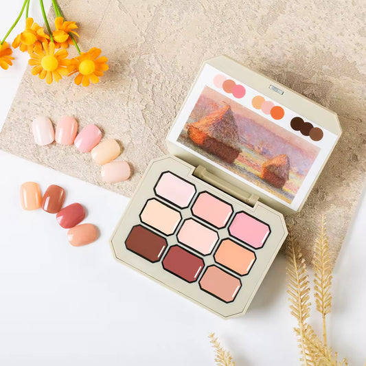 Yasterd Nail Patting Gel Palette 9 Colors