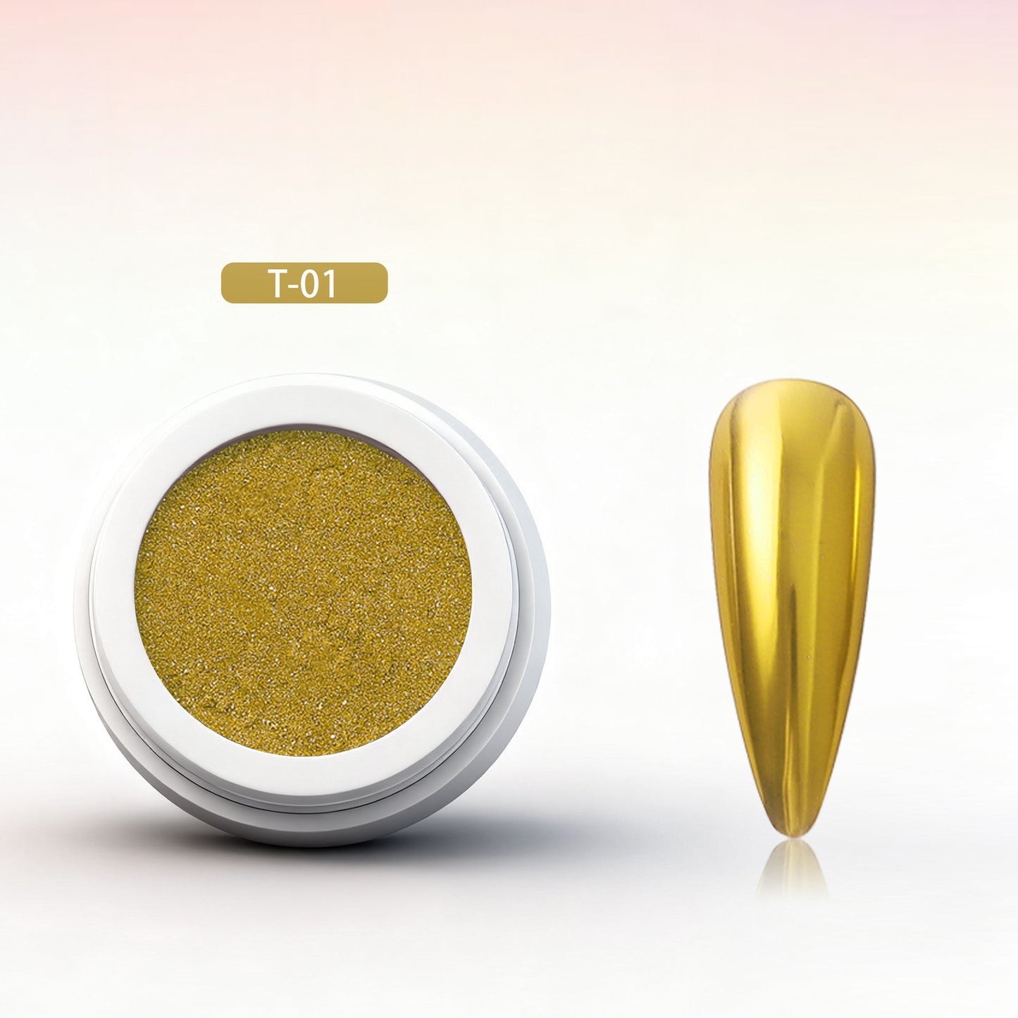 Yasterd Nail Chrome Mirror Powder T-01