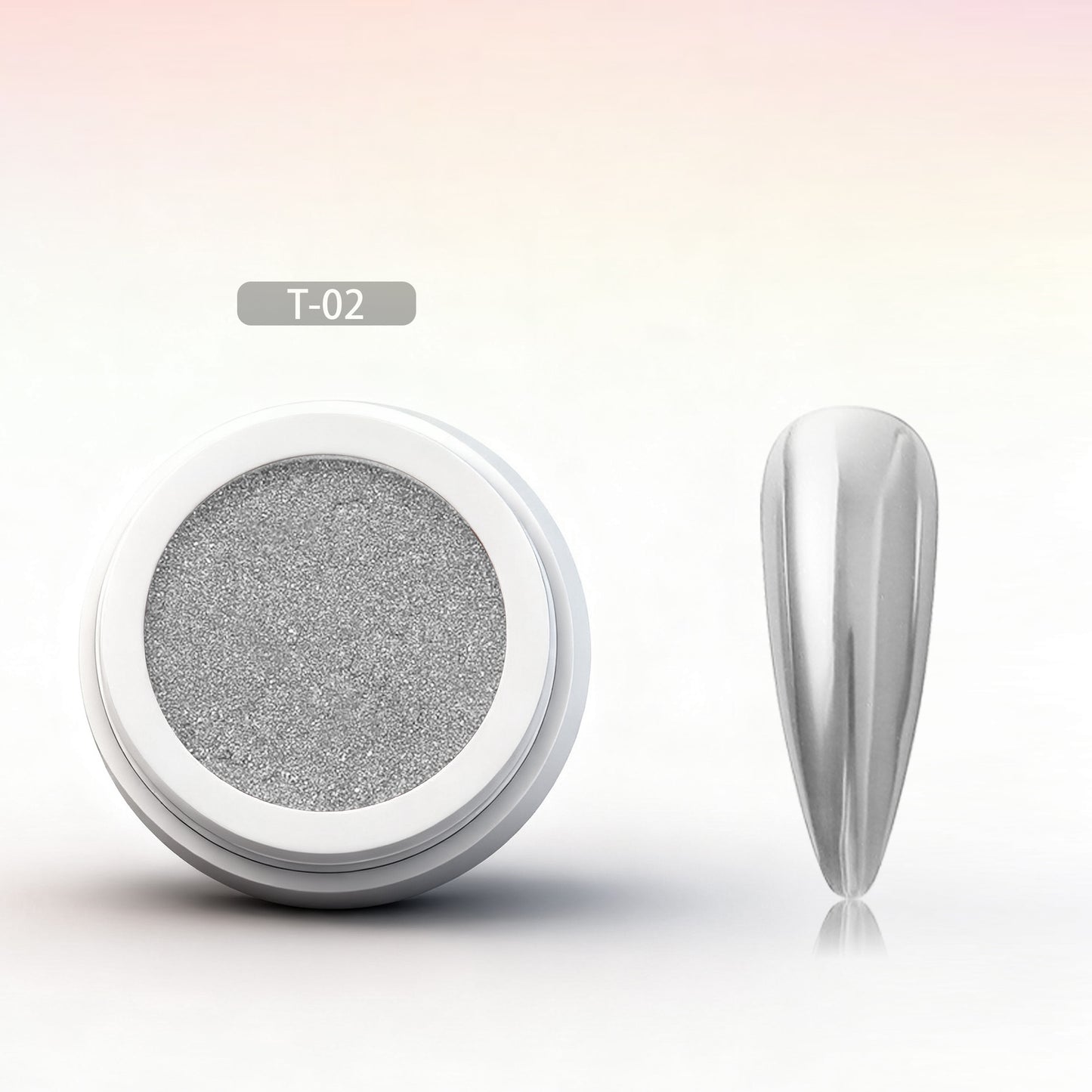 Yasterd Nail Chrome Mirror Powder T-02
