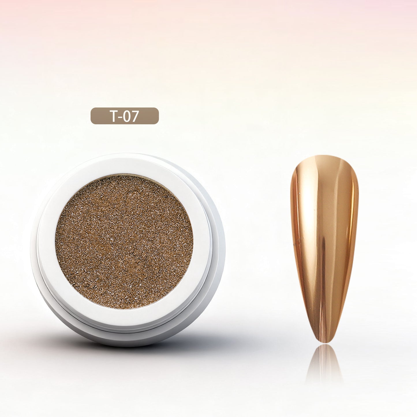 Yasterd Nail Chrome Mirror Powder T-07