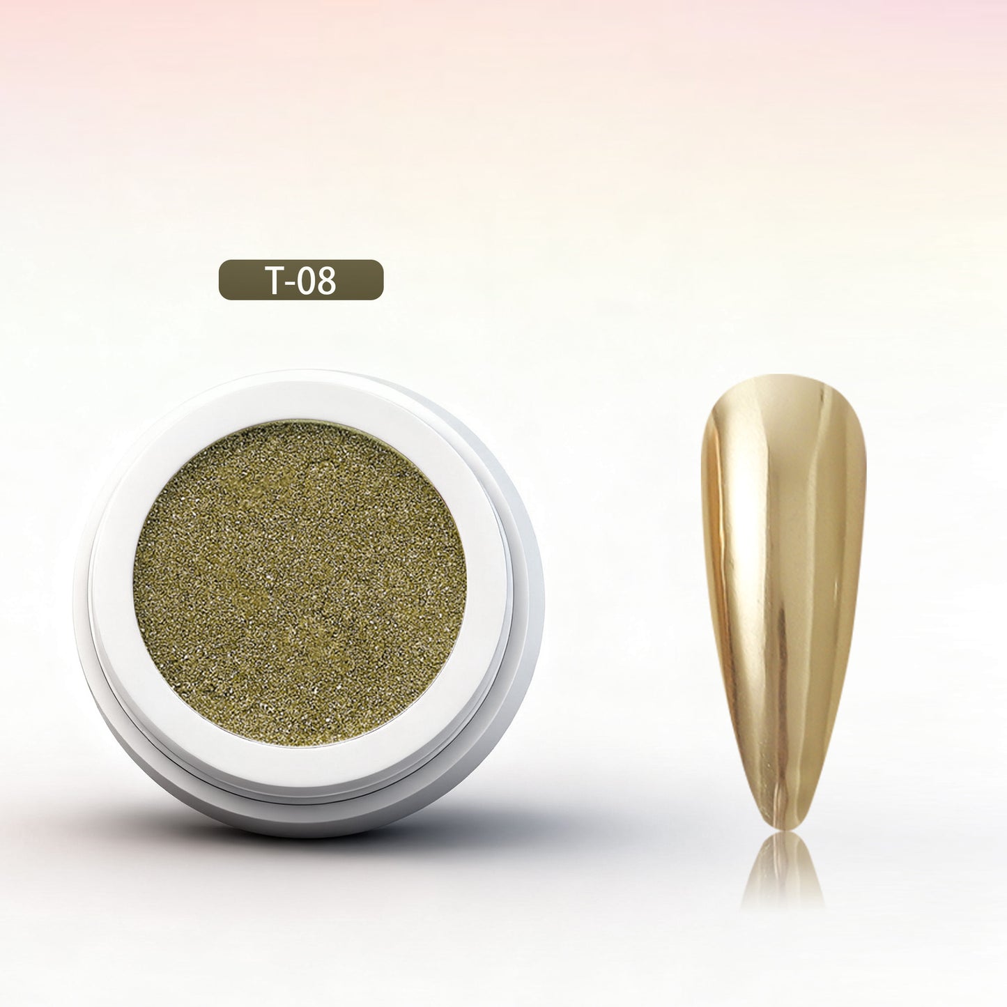 Yasterd Nail Chrome Mirror Powder T-08