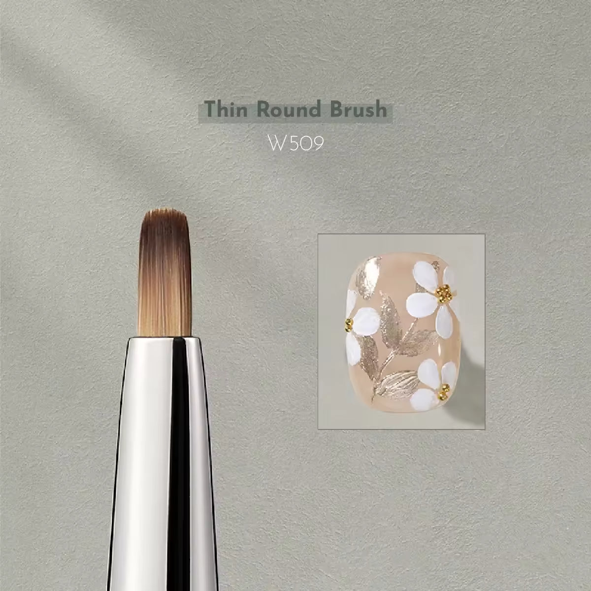 Yasterd 13Pcs Professional Nail Art Brush Set