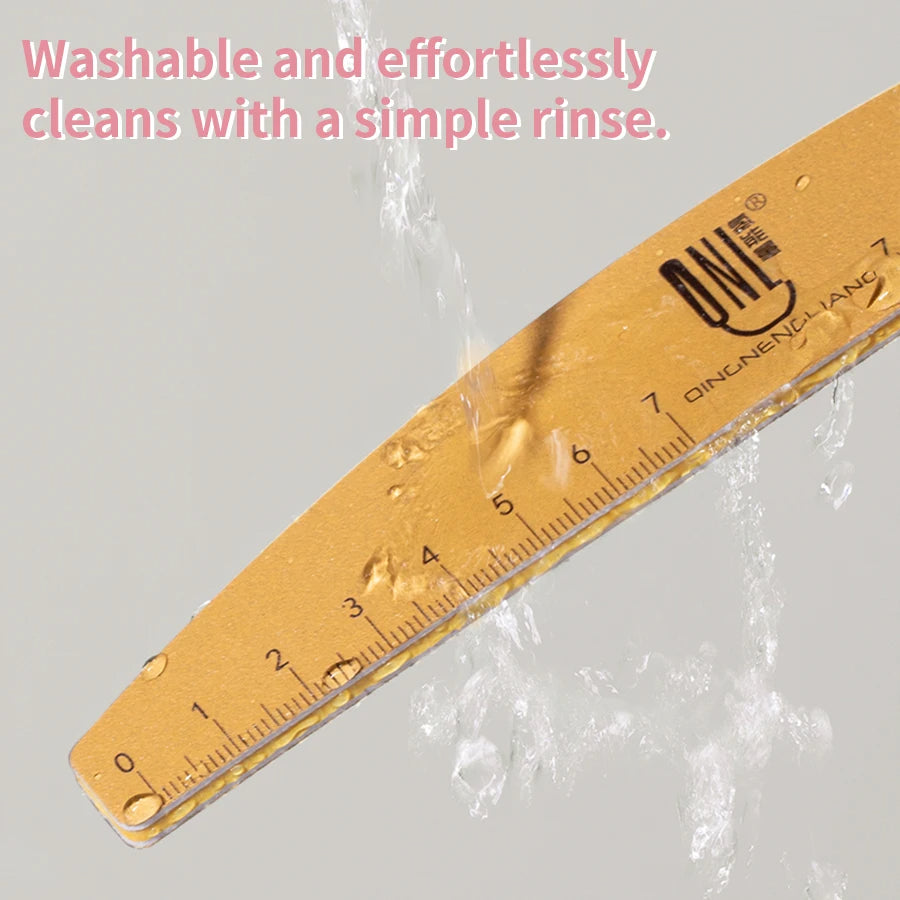 Yasterd 1Pc Durable Washable Nail File With Scale