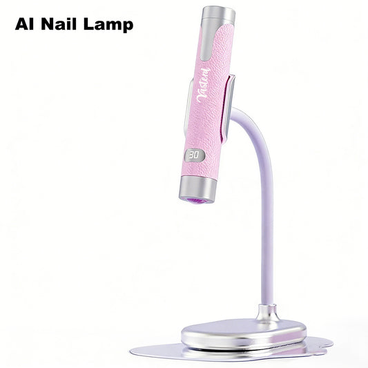 Yasterd AI UV Light Nail Lamp-Pink