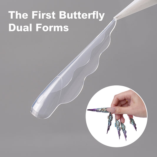 Yasterd New Butterfly Dual Nail Forms