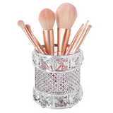 Load image into Gallery viewer, Crystal Makeup Brush Holder Organizer