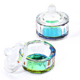 Load image into Gallery viewer, 2Pcs Crystal Glass Bowl Cup for Nail Art Acrylic Powder Liquid