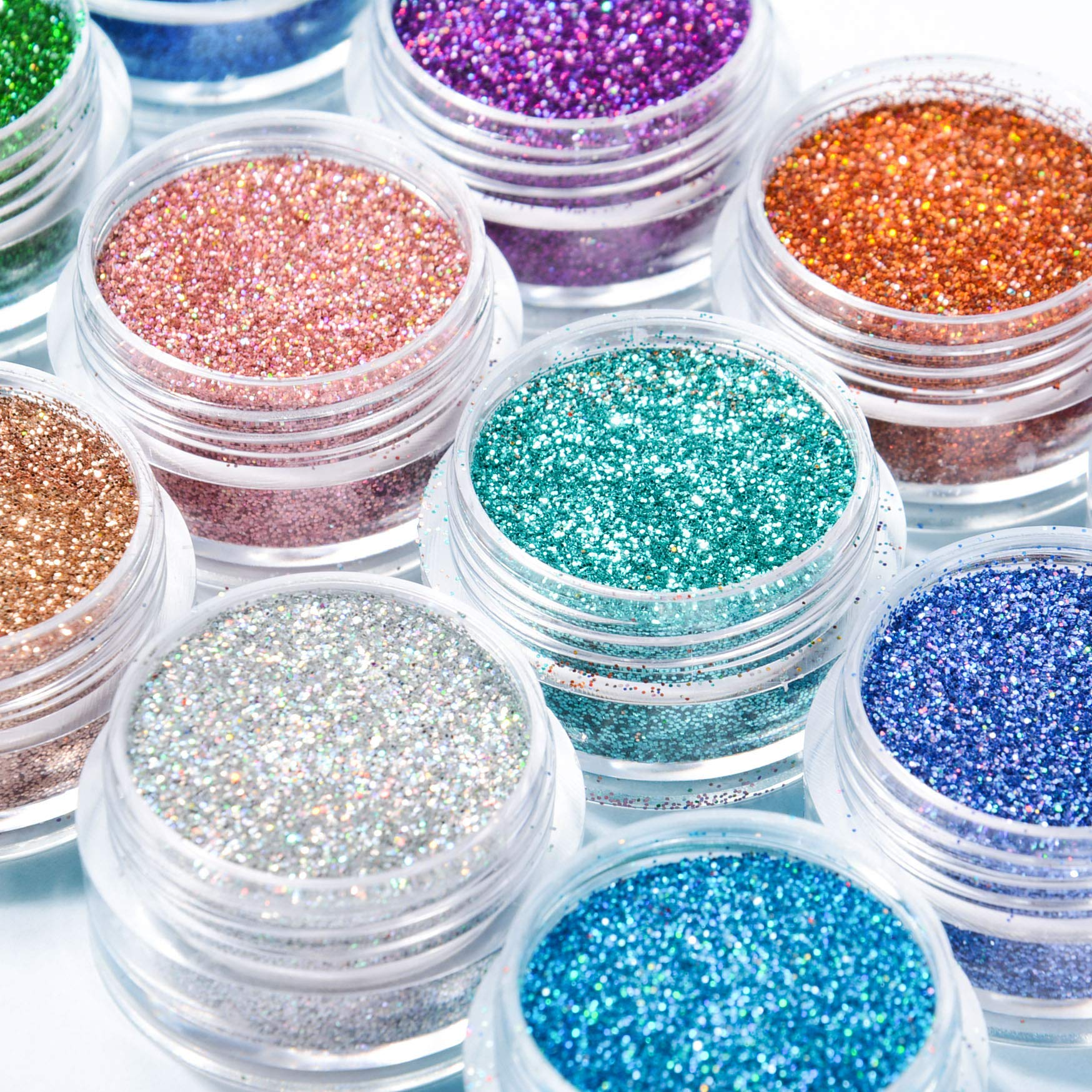 0.2mm Professional Cosmetic Glitter For Lip Gloss Holographic