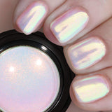 Load image into Gallery viewer, PrettyDiva Mermaid Chrome Nail Powder - Aurora Nail Powders Iridescent Pearl Pigment Mica Powder for Nail Art, Multi Chrome Powder for Nails Chameleon Powder Irridescent Pigment Glitter Dust