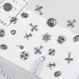 Load image into Gallery viewer, 50 Pcs Cross Nail Art Charm Decoration