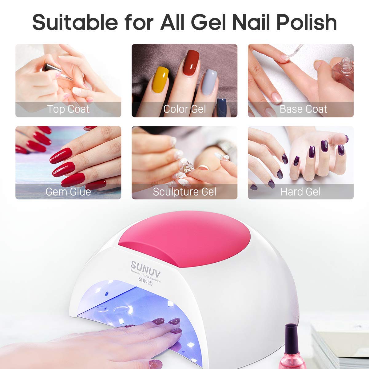 Buy Genuine 3Pcs Dual-Ended Poly Gel Nail Extension Maker Nail Polish Cream  Mix Palette Spatula Spoon Stick Nail Art Tool Kit Online at Low Prices in  India - Amazon.in