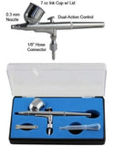 Load image into Gallery viewer, 0.3mm Gravity Feed Dual-Action Airbrush Paint Spray Gun Kit Set