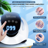 Load image into Gallery viewer, 220W UV LED Nail Lamp