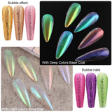 Load image into Gallery viewer, Chrome Nail Powder 6 Colors Mirror Laser Aurora Nail